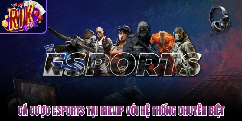 Cá cược Esports tại Rikvip với hệ thống chuyên biệt